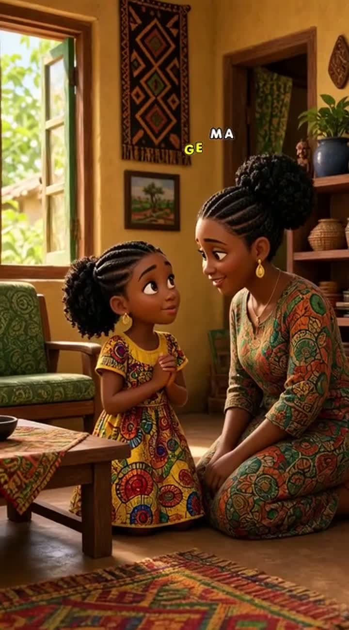 A vibrant, high-quality 3D cartoon with bright colours… — AI cartoon