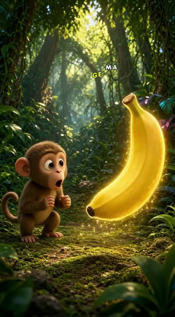 Highly engaging 3D animated children's cartoon in vertical 9:16 format — AI cartoon