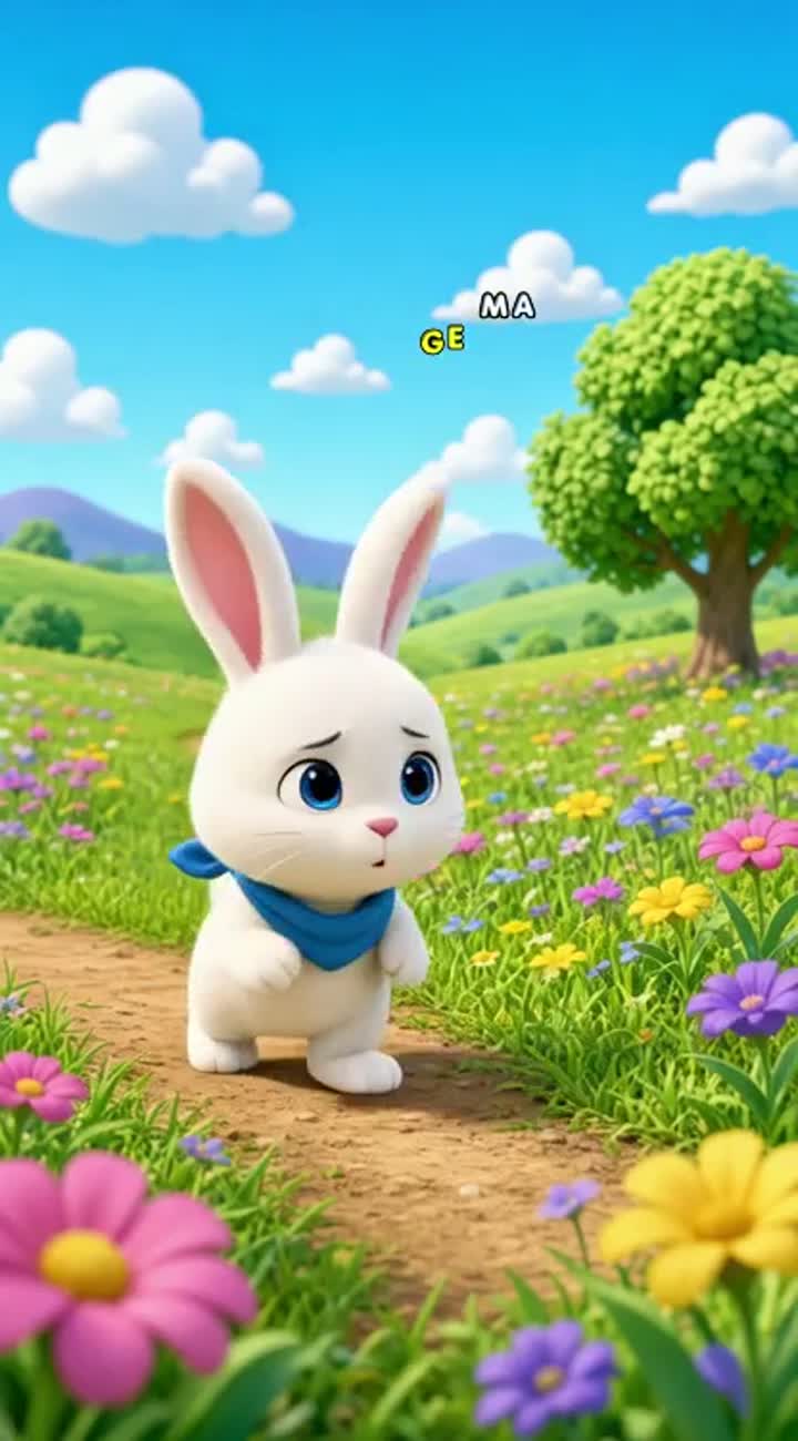 Cute 3D cartoon for young children — AI cartoon