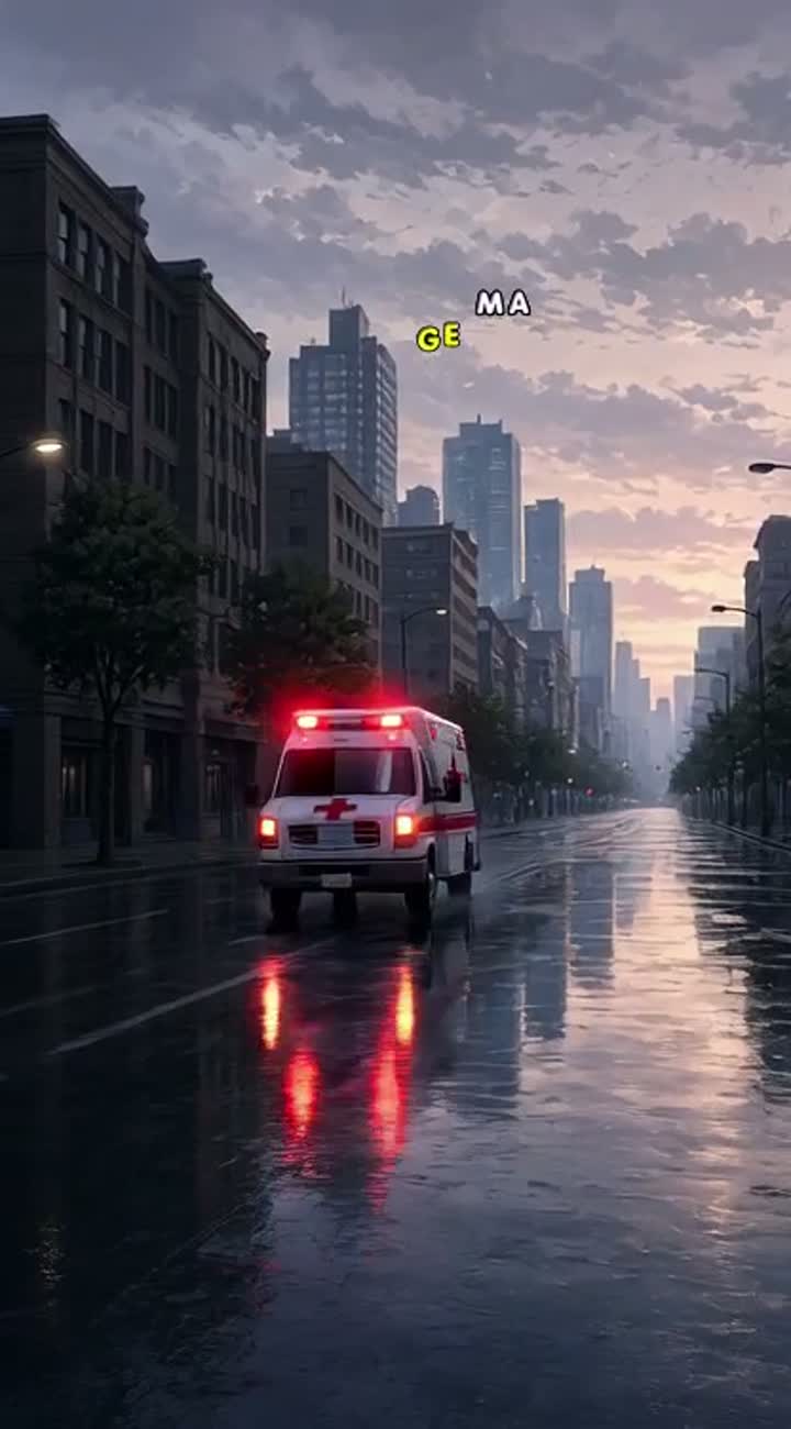 Cinematic 2D anime-style video about AI in medicine — AI cartoon