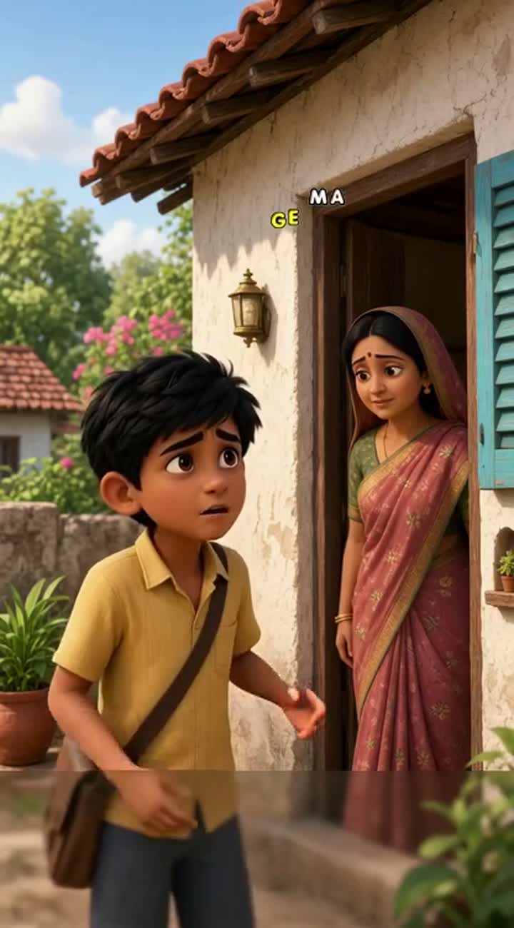 High-quality 3D Indian cartoon animation — AI cartoon