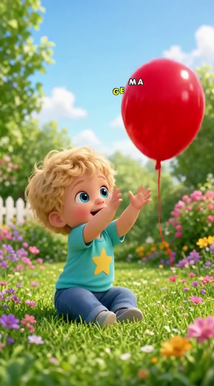 Adorable, high-quality 3D animated — AI cartoon