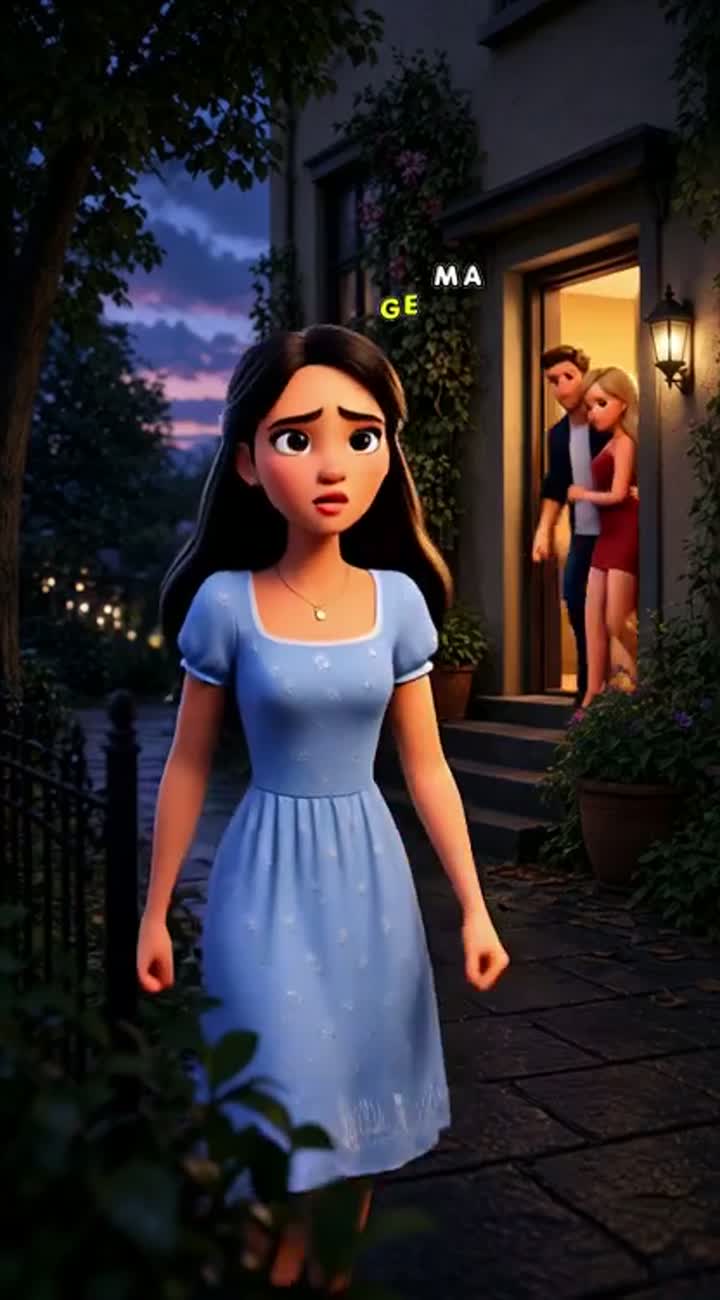 Una mujer descubre que su novio la engaña con su mejor amiga — AI cartoon