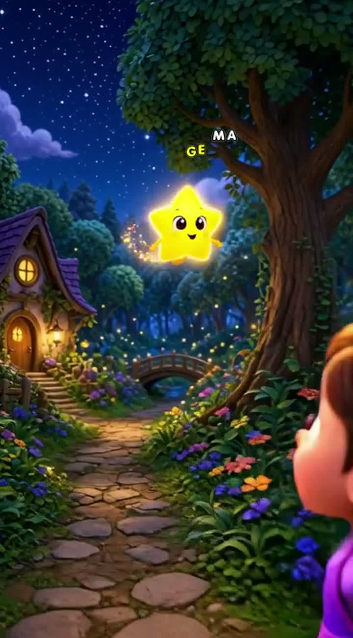Colorful, heartwarming cartoon about Luna… — AI cartoon