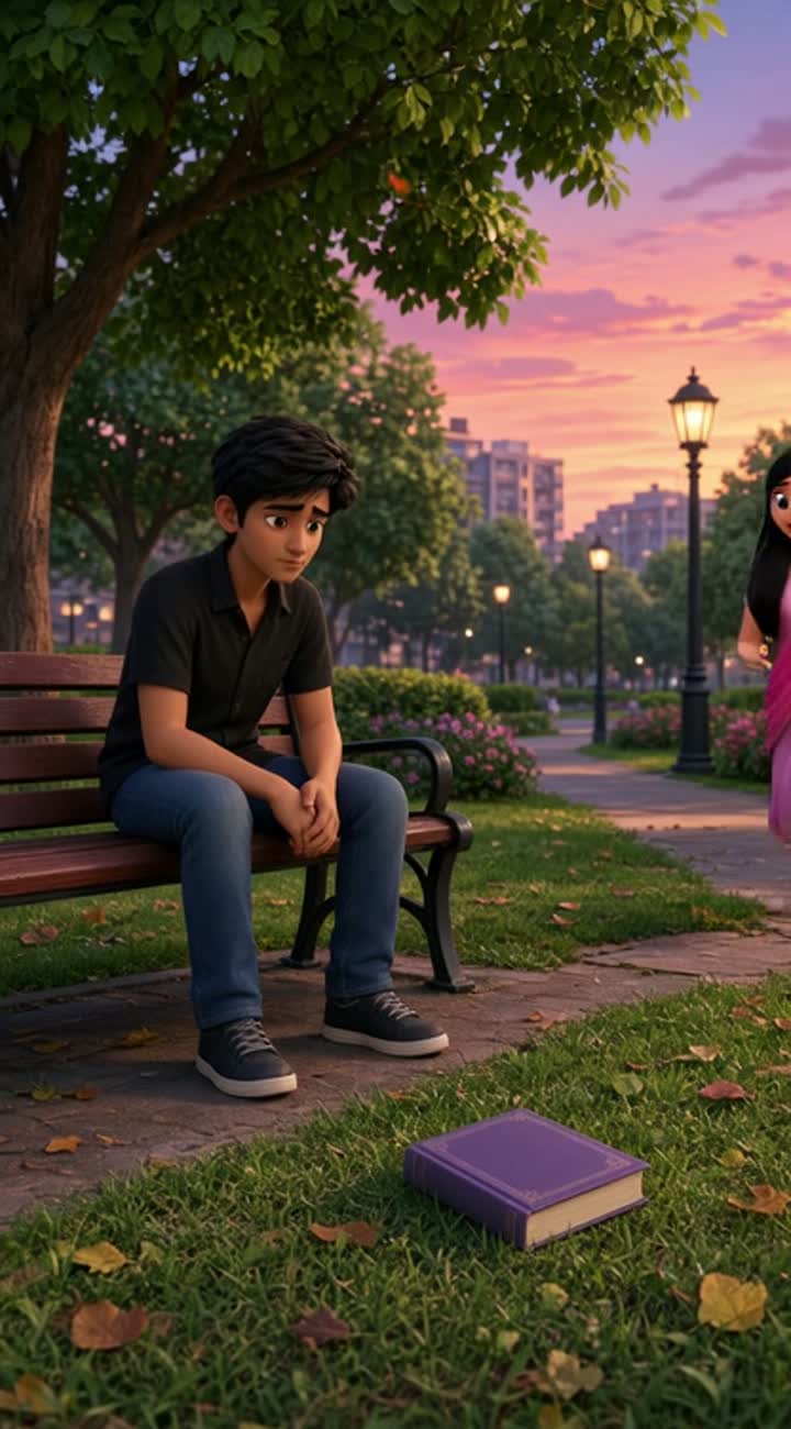 Badalta Hua Pyaar — AI cartoon