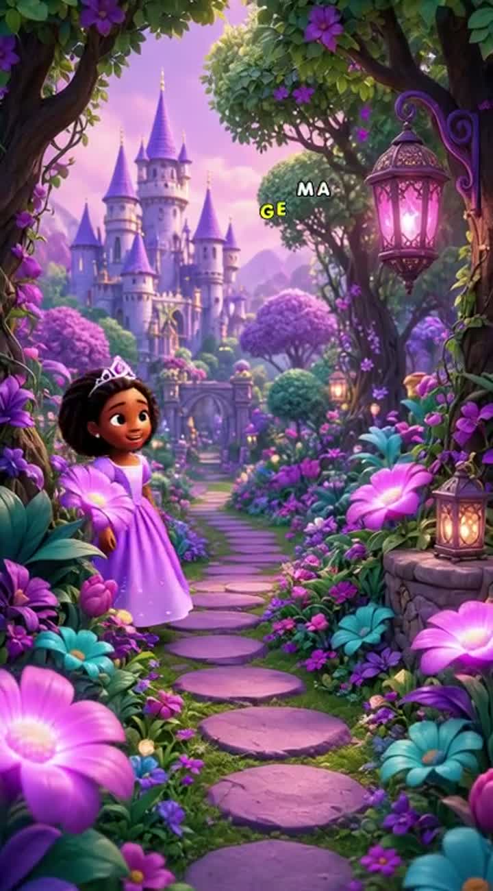 Original 3D animated fairy-tale video for children ages 3-7 — AI cartoon