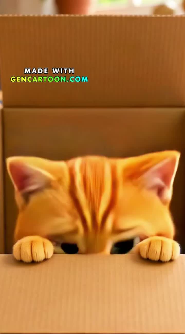 Colorful 3D cartoon comedy scene for a YouTube Short — AI cartoon