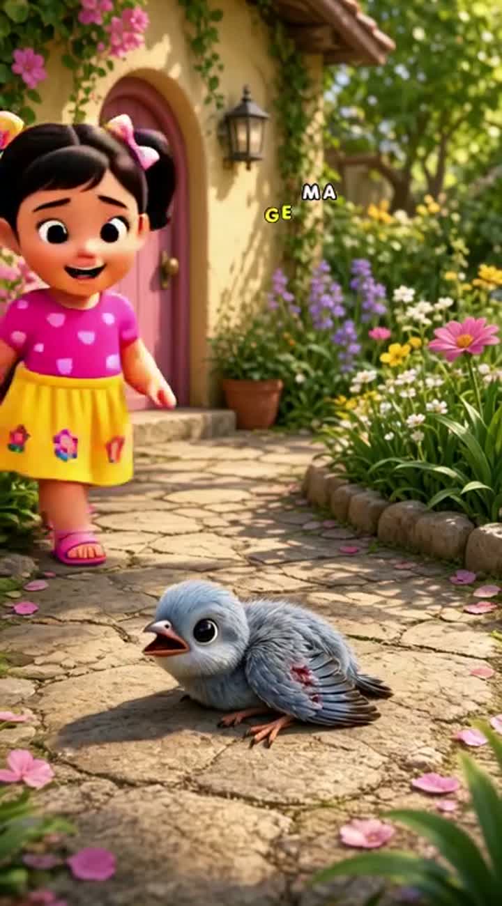 Cute and visually appealing for children — AI cartoon