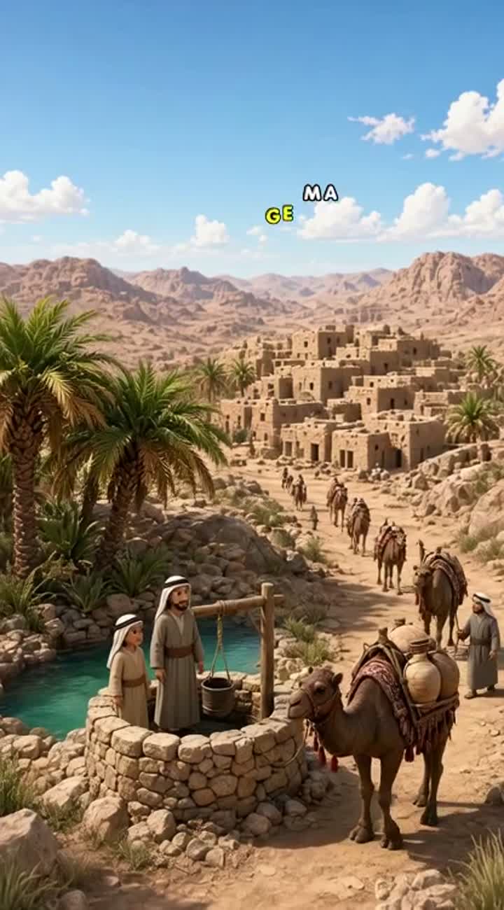 Educational 3D cartoon documentary about the history of water… — AI cartoon