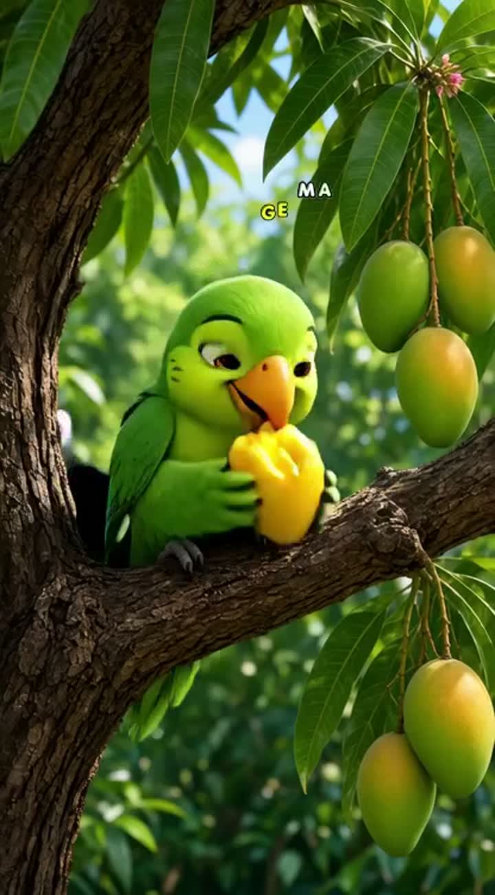 A polished 3D Pixar-style aesthetic — AI cartoon