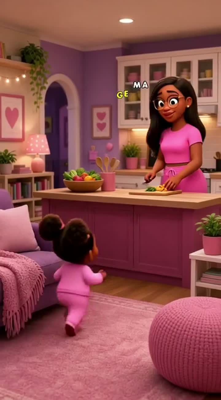 Funny, high-quality 3D animated family comedy for YouTube Shorts… — AI cartoon