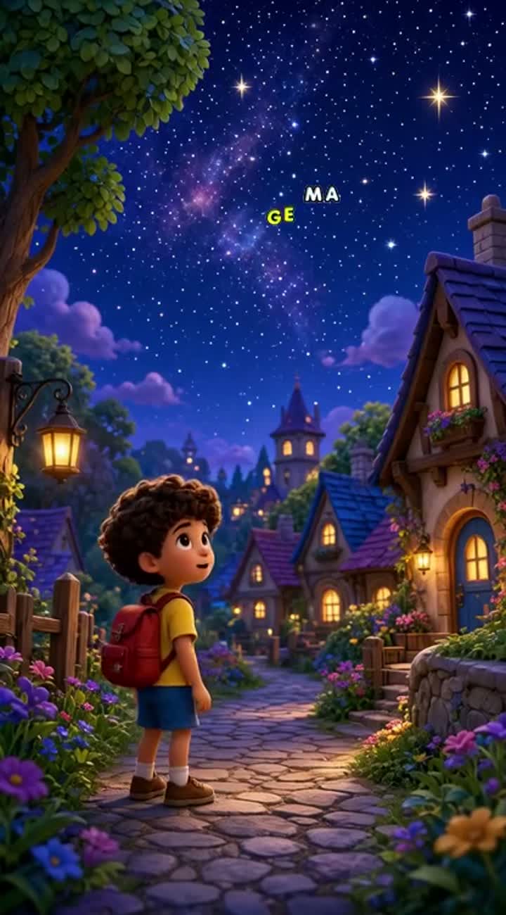 One-minute colorful 3D cartoon children's story called "Milo… — AI cartoon