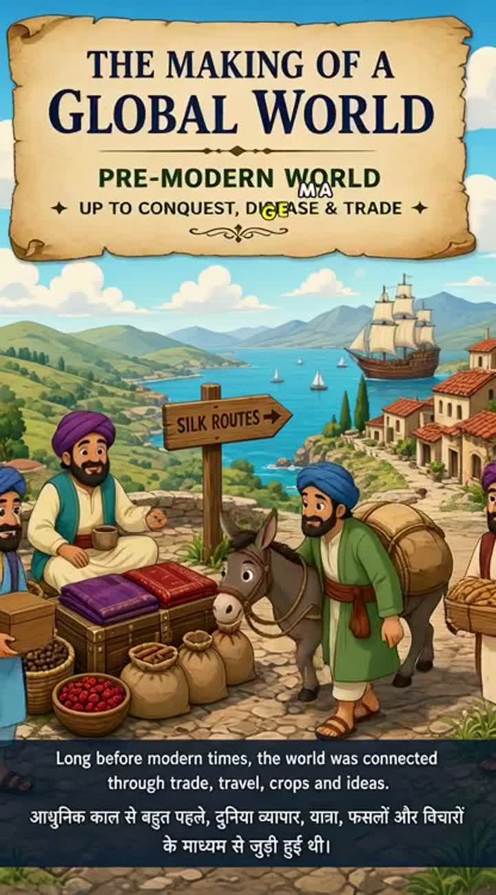 Class 10 CBSE History educational animated video on "The Making… — AI cartoon