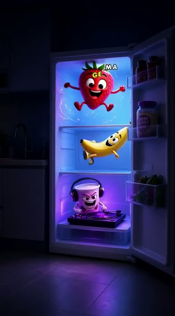 Vertical 9:16 cinematic 3D cartoon comedy video — AI cartoon