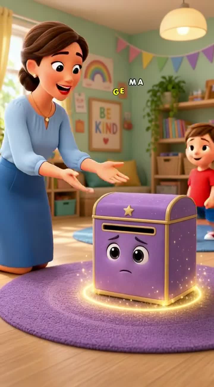 A vibrant, kind, and easy-to-understand educational cartoon… — AI cartoon