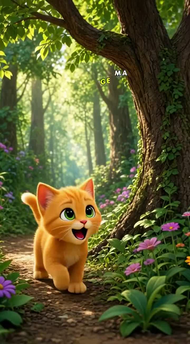 High-quality 3D animated cartoon short for YouTube Shorts… — AI cartoon