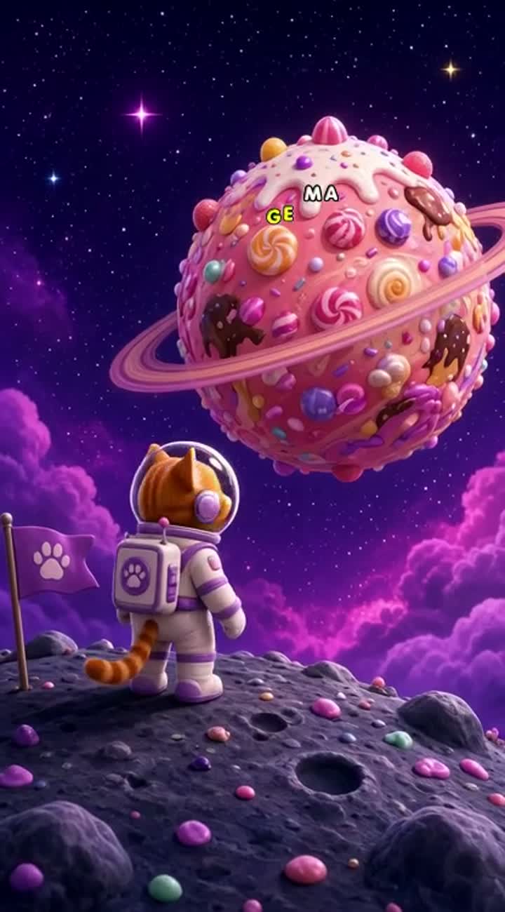 Yahan apna idea likhna hai (jaise "A tiny astronaut cat… — AI cartoon