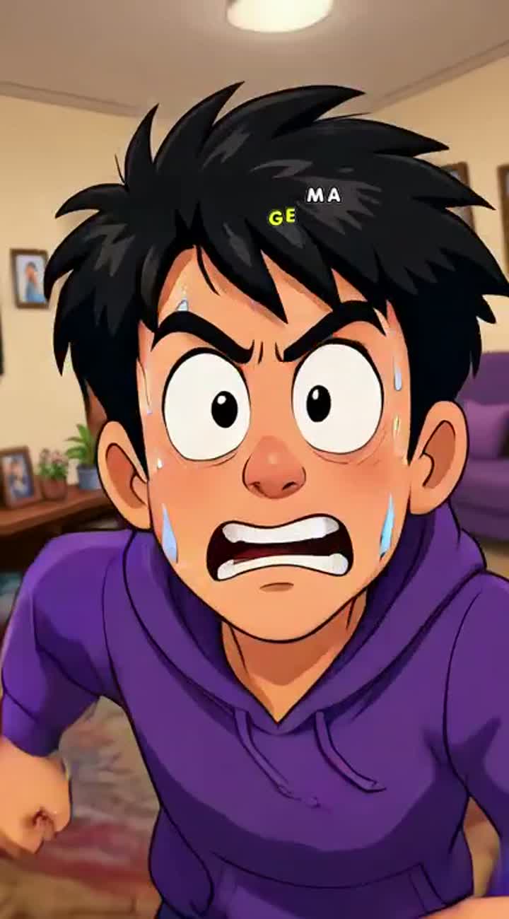 Mummy Ka Phone Chori Ho Gaya! — AI cartoon