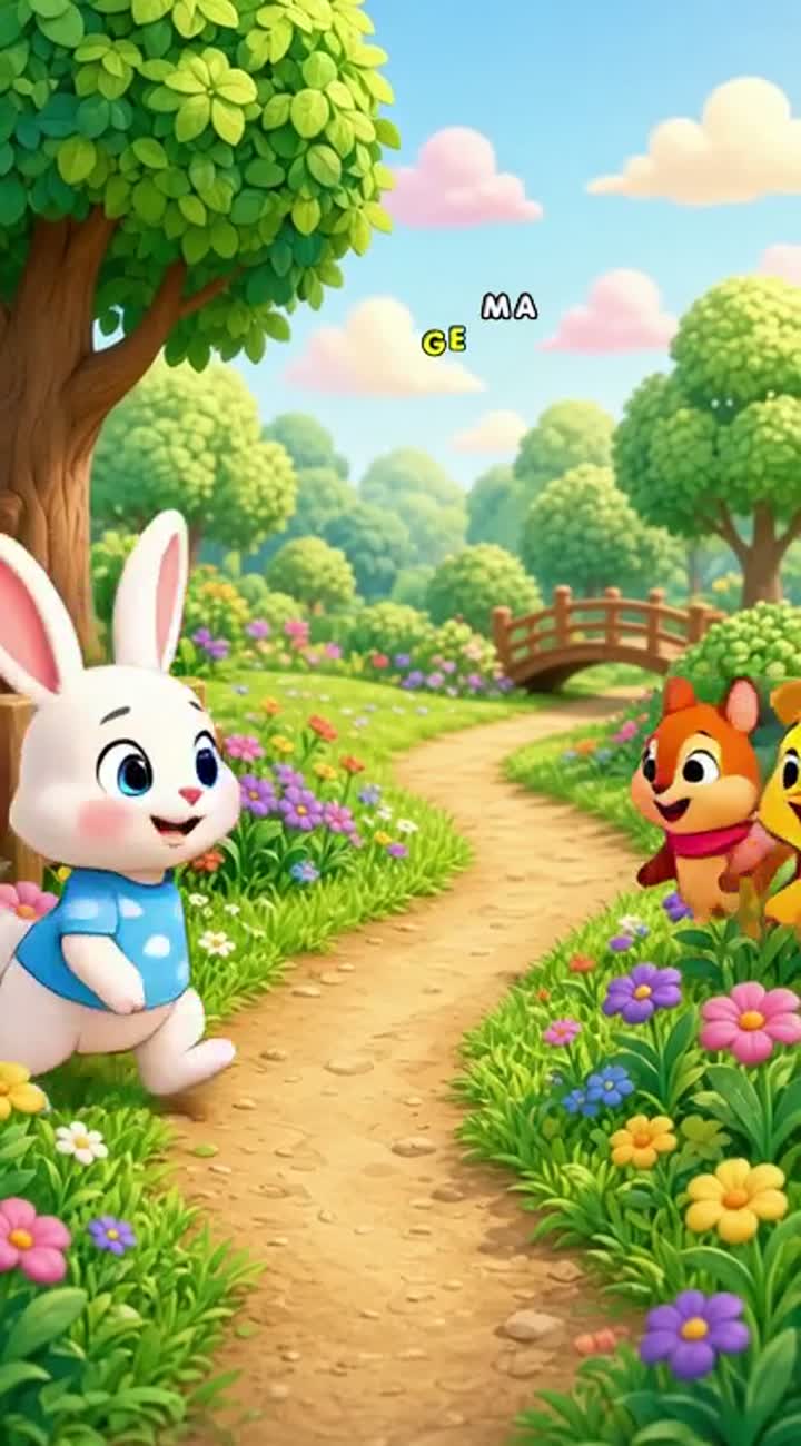 Fun, child-friendly animated cartoon video for children aged 3-7… — AI cartoon