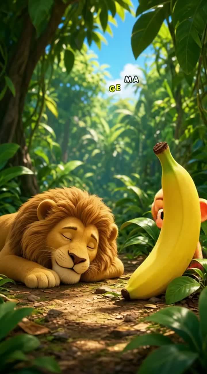 Hilarious 3D cartoon for kids, for a YouTube Shorts channel… — AI cartoon