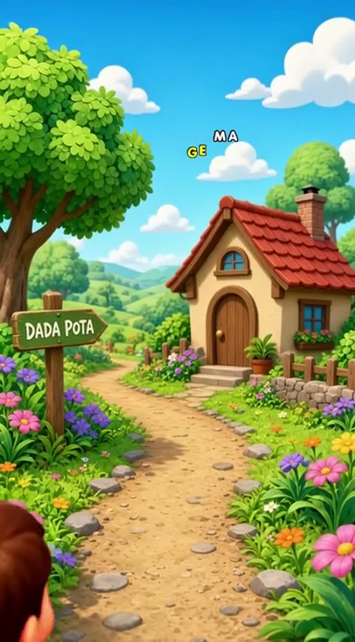 Dada pota story Animated cartoon with smooth animation… — AI cartoon