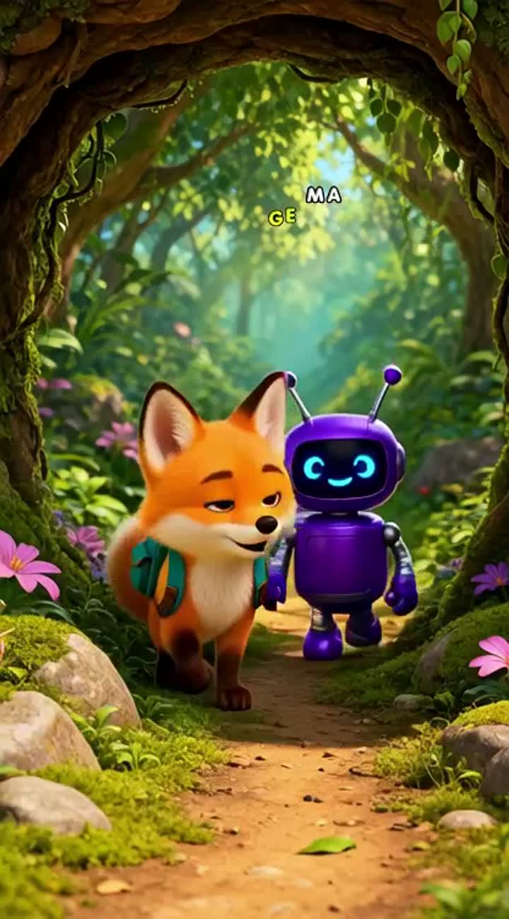 Write an original YouTube Shorts script for a children's animated… — AI cartoon