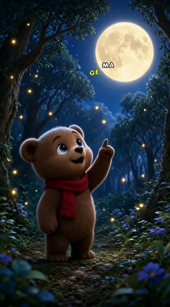 A beautiful high-quality 3D animated children's movie — AI cartoon