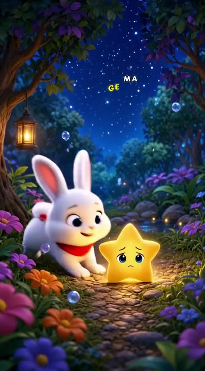 Beautiful 3D animated cartoon for children about — AI cartoon