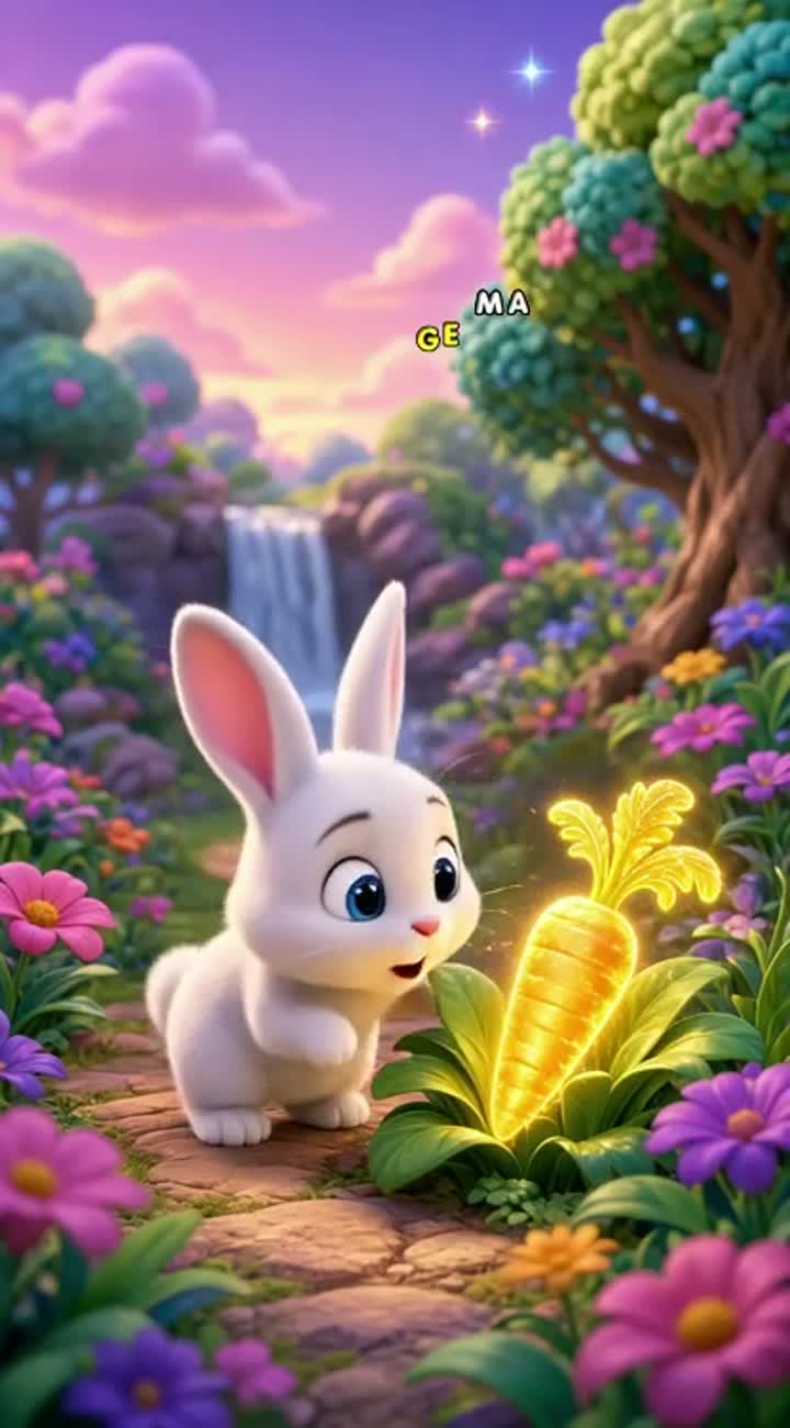 Funny vertical 3D animated cartoon for children ages 6-12 — AI cartoon