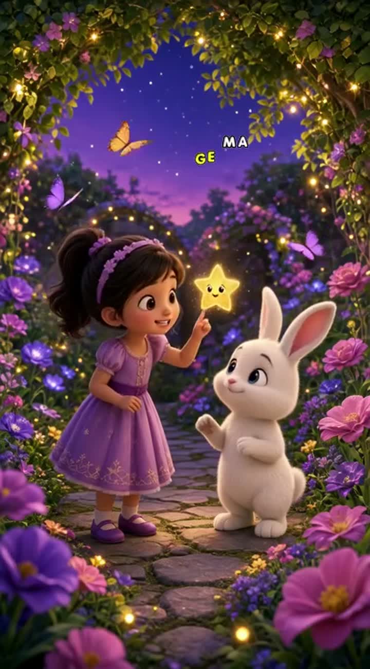Children's animated video in a magical, high-quality 3D fairy-tale… — AI cartoon