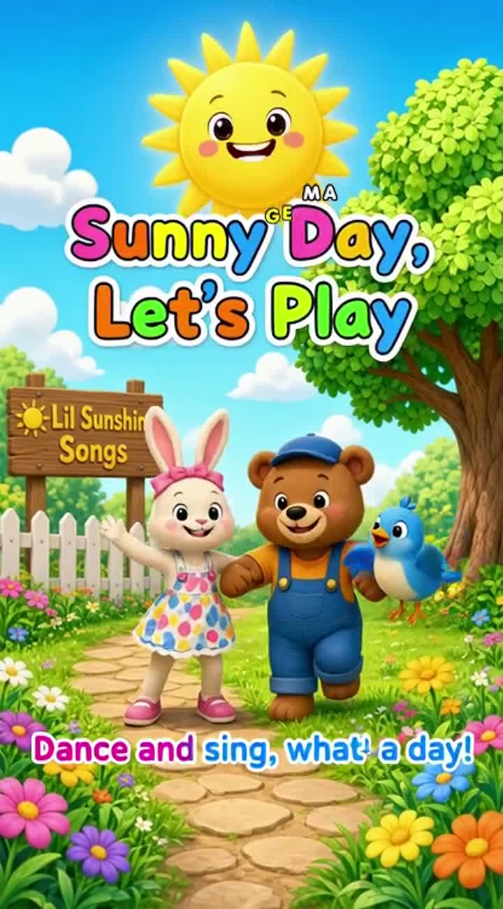 I want to create 4 characters for my YouTube channel Lil Sunshine… — AI cartoon