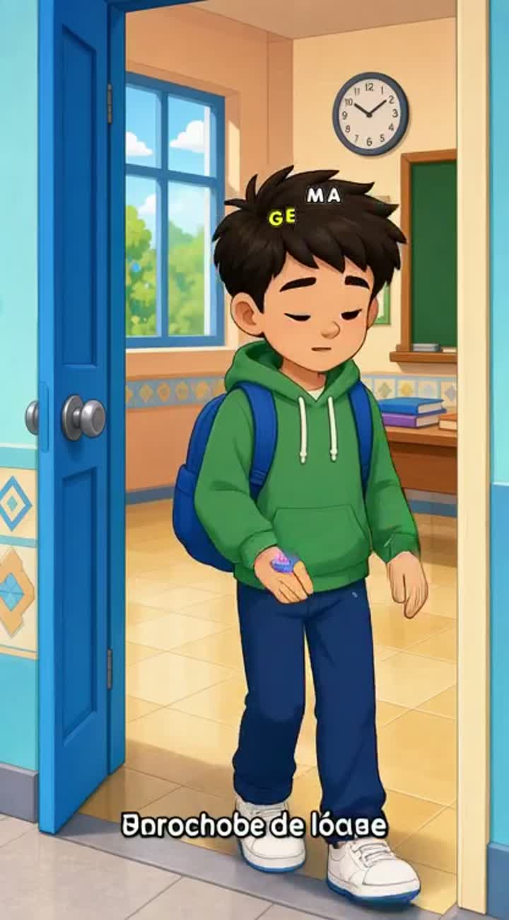 Crée une vidéo éducative en dessin animé sur le lavage des mains… — AI cartoon