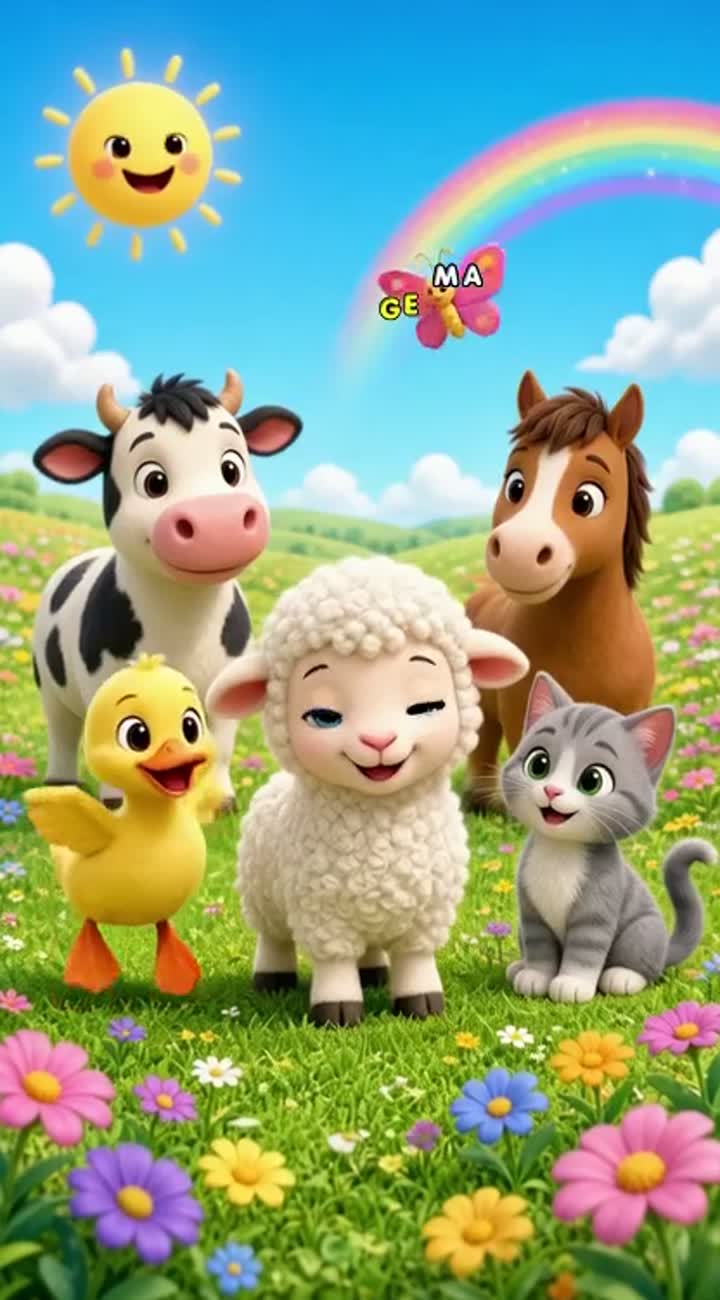 À partir de cette image, crée une vidéo animée en 3D de style… — AI cartoon