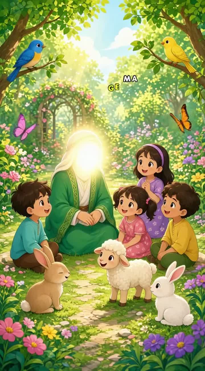 A cute children's cartoon — AI cartoon