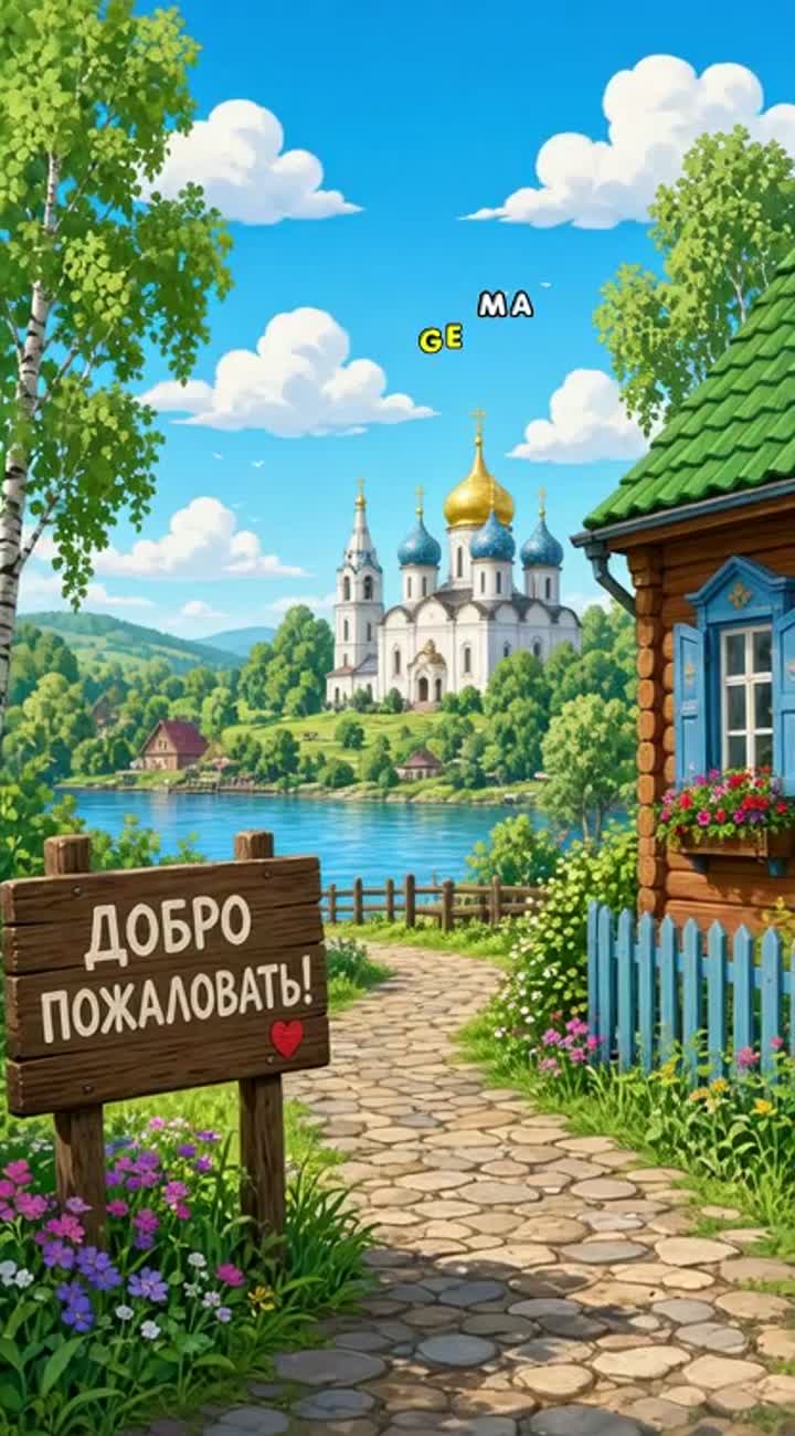 Can I make it on Russian? — AI cartoon