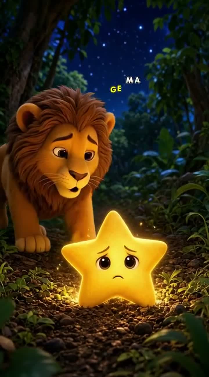 Crie um vídeo infantil original de aproximadamente em animação 3D… — AI cartoon