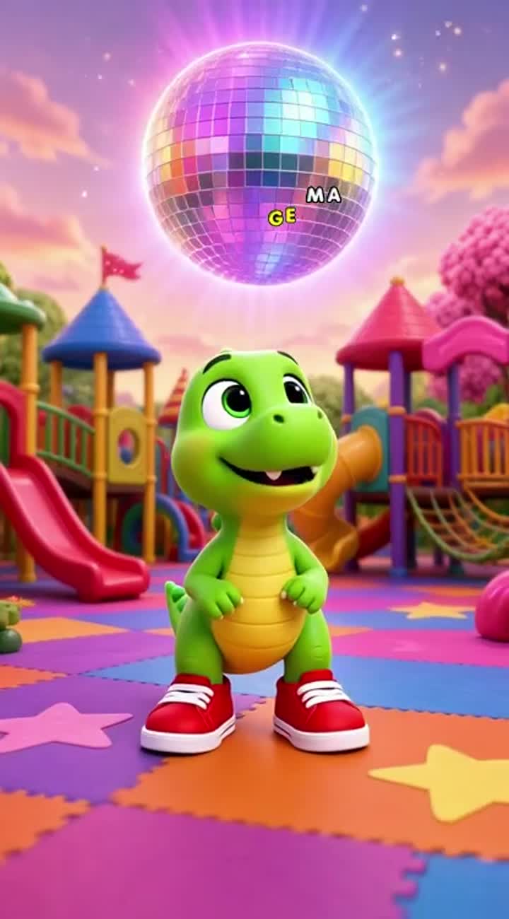 Highly engaging, adorable 3D animated kids video in vertical 9:16… — AI cartoon