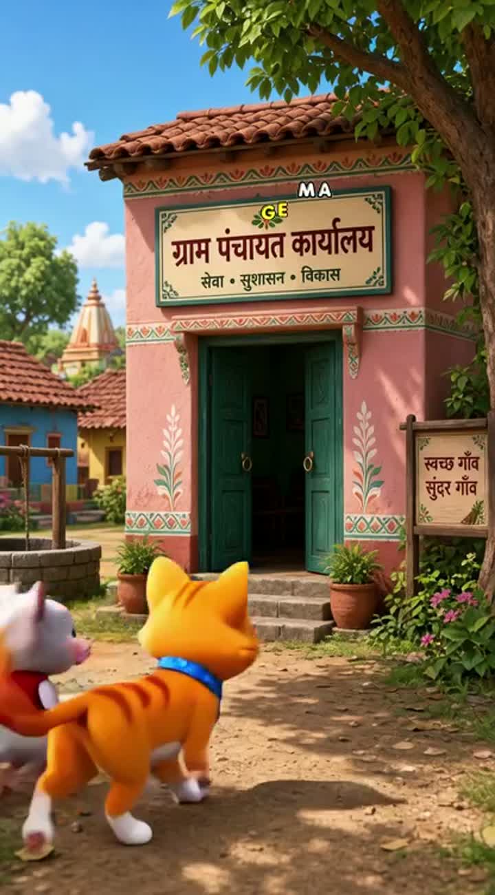 Funny 3D cartoon short video, vertical 9:16… — AI cartoon