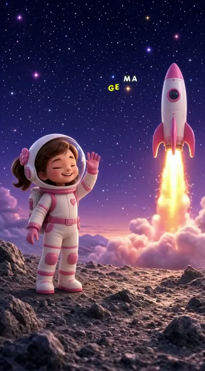High-quality 3D animated cartoon about a brave and curious little… — AI cartoon