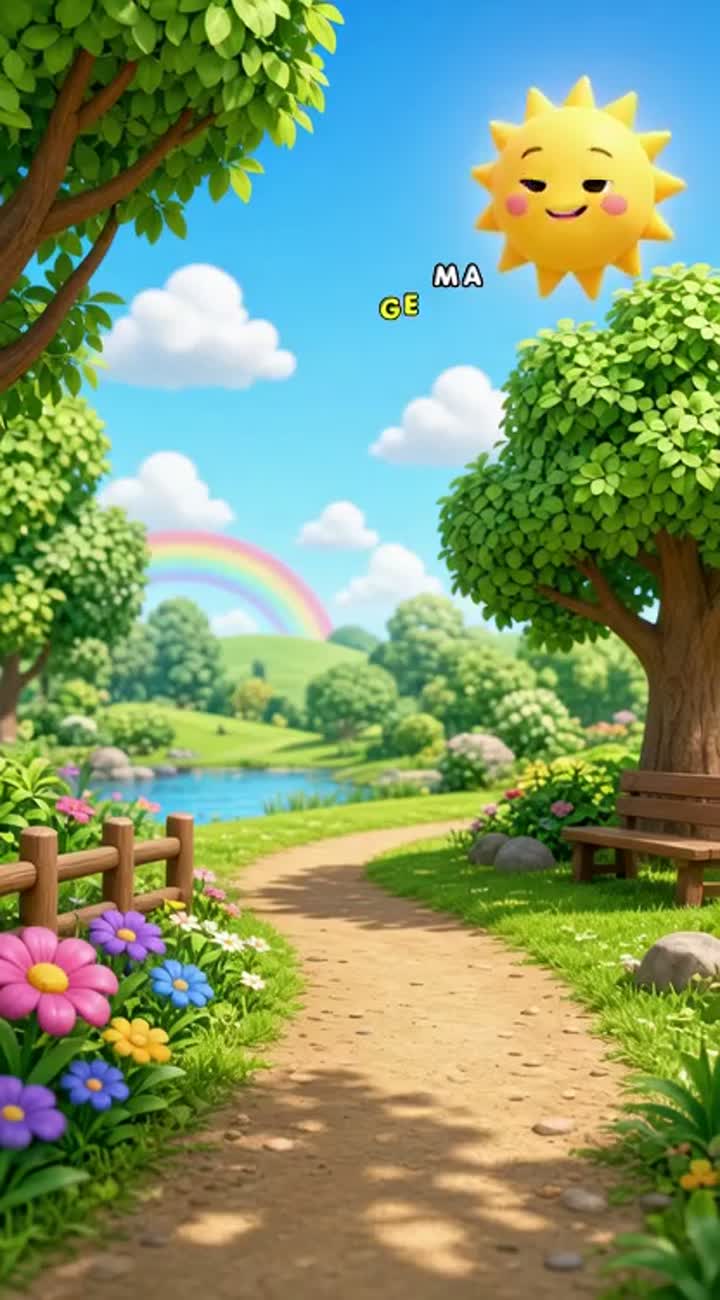 A cheerful cartoon for children featuring Milo… — AI cartoon