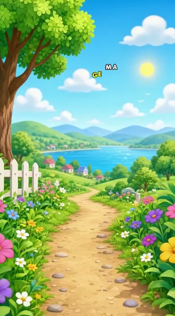 Cute Baby Cartoon - English Promo — AI cartoon