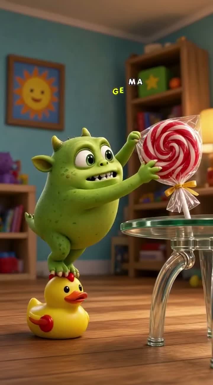 Ye lijiye Sir, ek bohot hi mazedaar aur ke 3D cartoon video… — AI cartoon