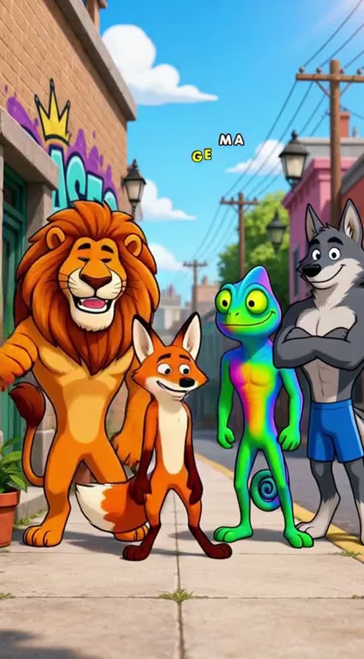 Crée le premier épisode d'un dessin animé humoristique français… — AI cartoon