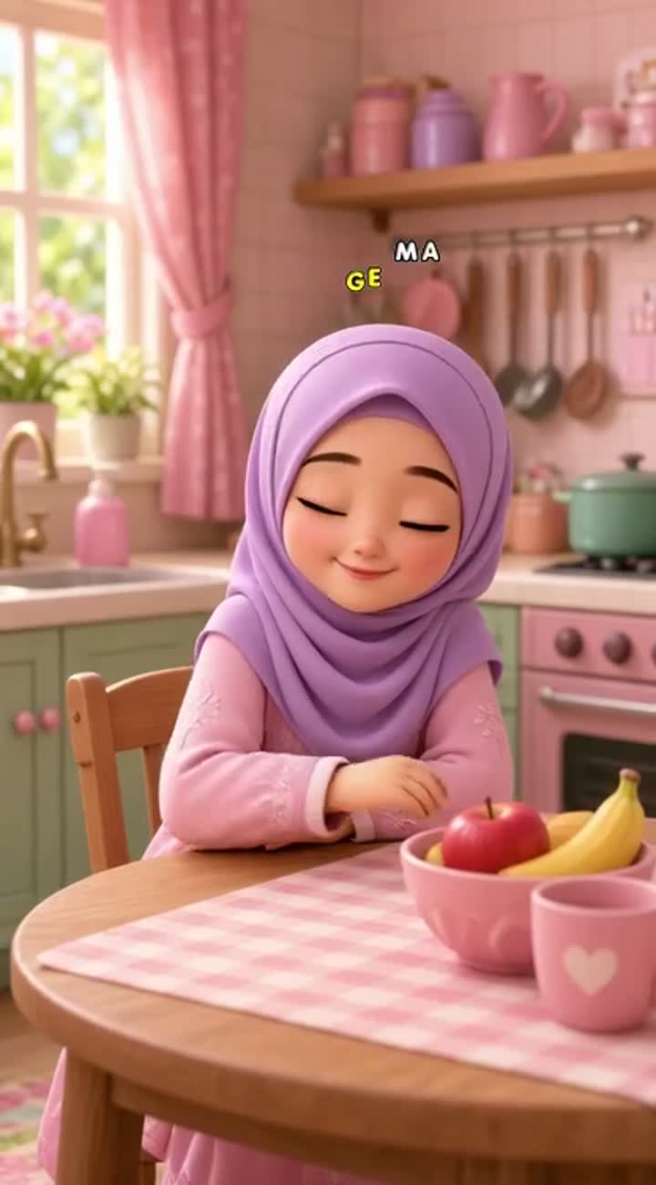 Cute high-quality 3D animated children's cartoon… — AI cartoon
