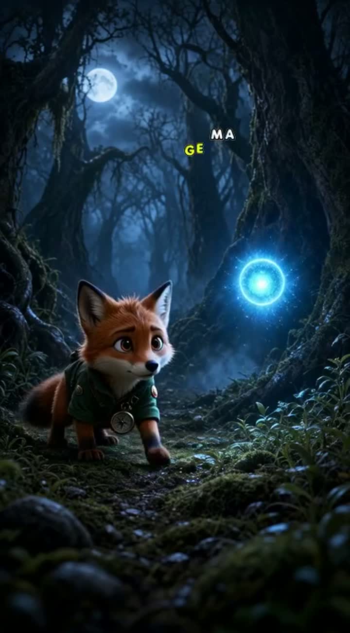 A cinematic 3D animated-movie scene featuring Miso… — AI cartoon