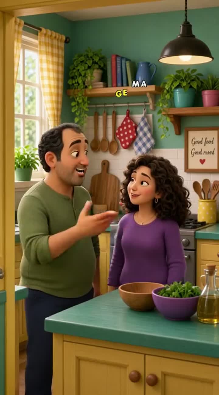 A vibrant cartoon with bright colours and smooth, fluid animation — AI cartoon