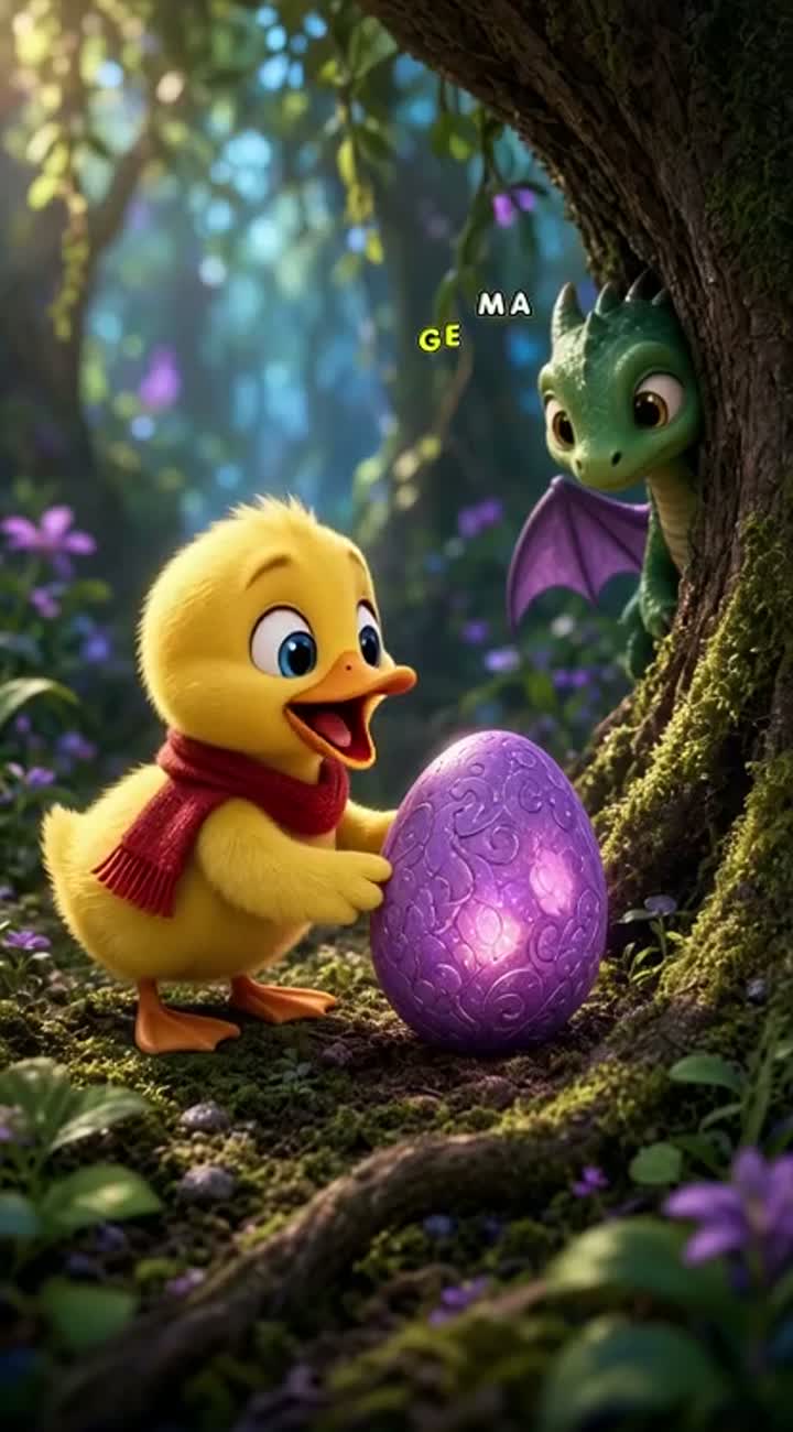 High-quality 3D animated children's movie — AI cartoon