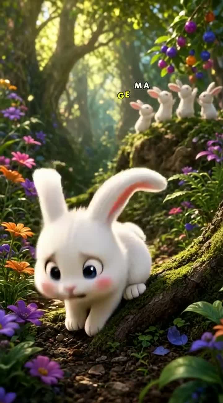 High-end 3D animated family-film style, a tiny incredibly cute… — AI cartoon