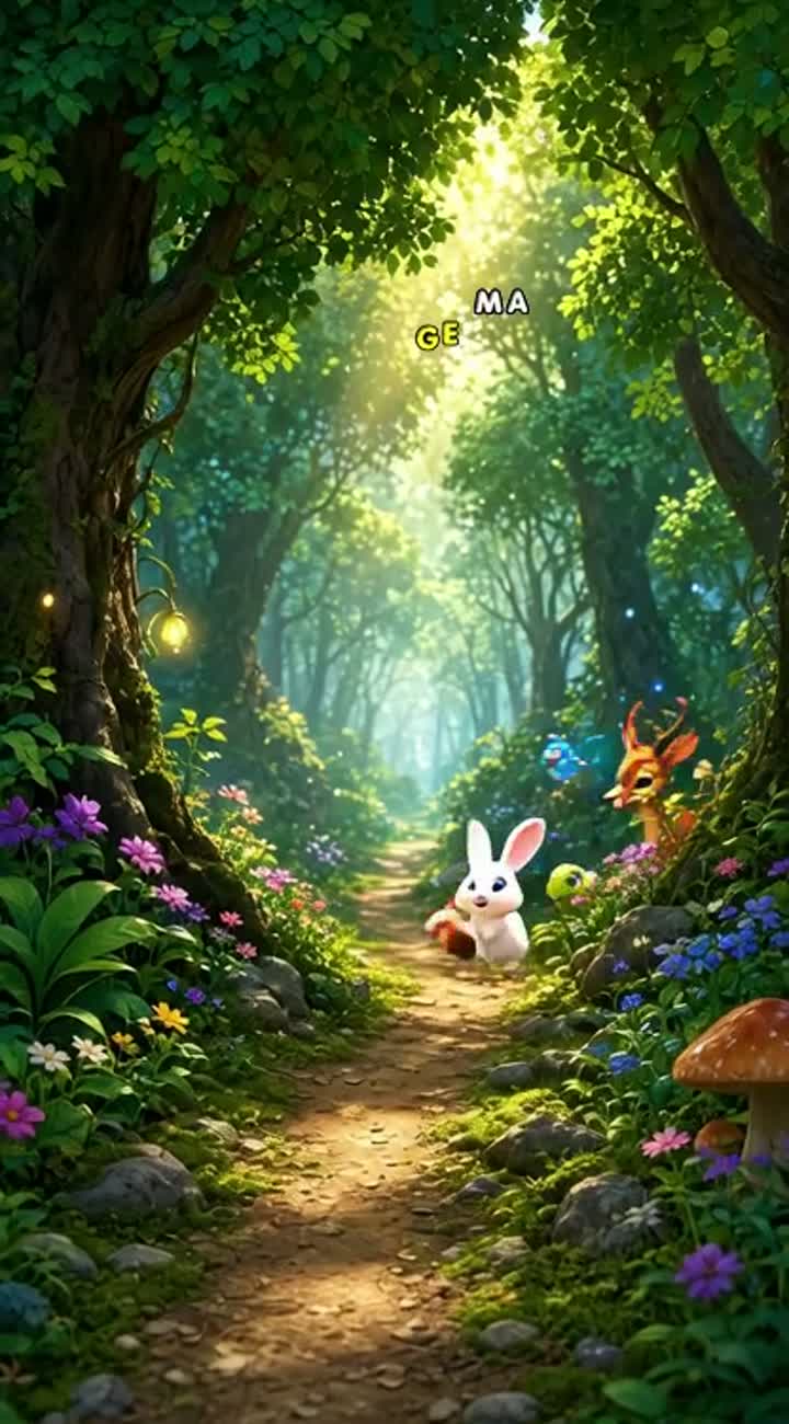 A HD animated children's cartoon for Little Wonder Tales — AI cartoon