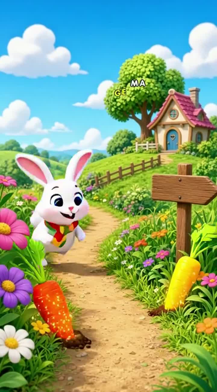Vibrant, colorful cartoon with smooth, fluid animation… — AI cartoon